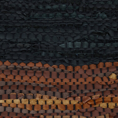 Relaxdays Patchwork Rug, 60 x 110 cm