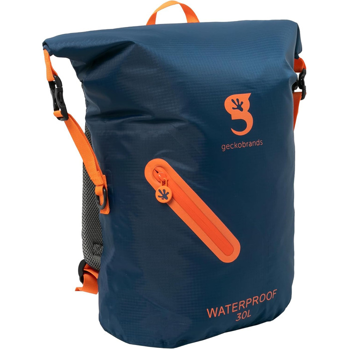 Gecko Brands Unisex Waterproof 30-Liter Backpack