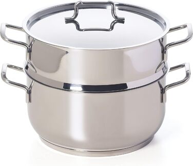 Пароварка Soul Kitchen Cooking Light Plus, срібляста, електрична