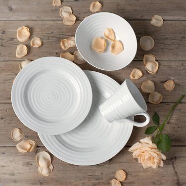 Portmeirion 423145 Cup, porcelain, 12.5 Fluid Ounces, white