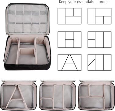 Водонепроникна органайзер-сумка для кабелів та аксесуарів QIMEI-SHOP | SD-картки, флешки, Power Bank, HDD