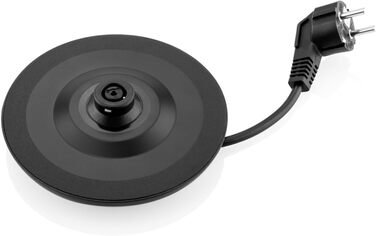 Електричний чайник ETA Storio I, 2200 Вт, 1,7 л, індикатор рівня води, автовимкнення, захист від перегріву, шнур посередині, фільтр, чорний