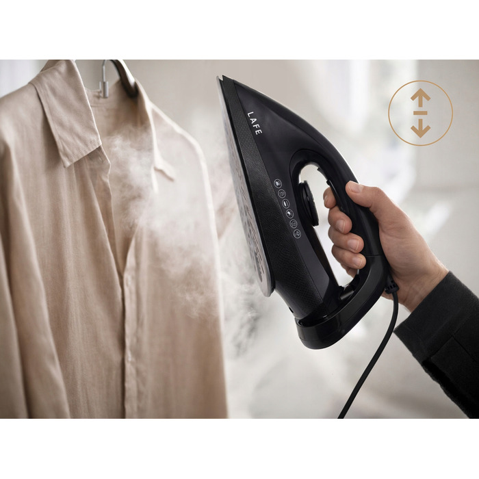 Парогенератор Lafe Power Steam 3100 Вт, праска з керамічною підошвою, резервуар 1,5 л