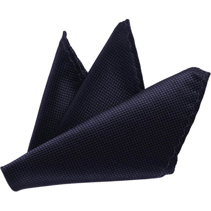 Метелик чоловічий DonDon та нагрудна хустка (темно-синій) - регульований розмір