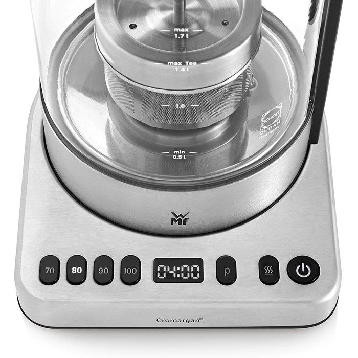 WMF LONO 2-in-1 Tea and Kettle Stainless Steel, New. WMF LONO 2-in-1 Tea and Kettle, Single.