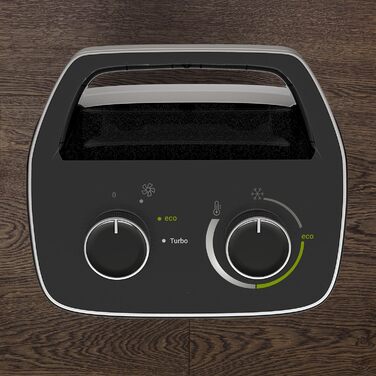 Обігрівач Rowenta Instant Comfort Compact 2000, керамічний, чорний, SO2350F0, A+++, 35 м²