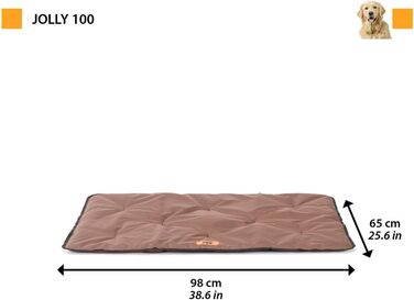 Килимок для собак та котів Ferplast Jolly - Водостійкий, зносостійкий, 57x38 см, сірий