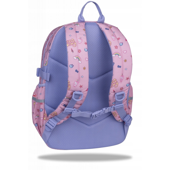 Багатовідсіковий шкільний рюкзак CoolPack, фіолетово-рожевий