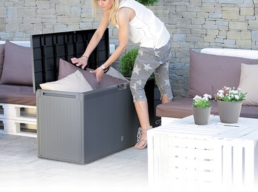 Садова скриня Boxe Rato Plus 290л, колір умбра - Prosperplast MBRP290-440U