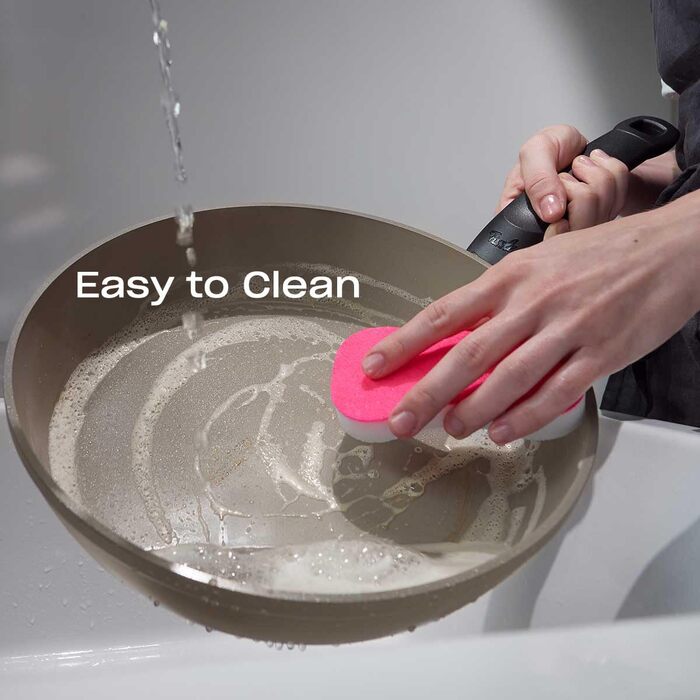 Набір сковорідок Fissler Ceratal Comfort (2 шт.) з керамічним покриттям, алюміній (24+28 см), антипригарне покриття, для індукційних плит