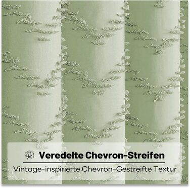 Штора для душу BTTN 180x180 см, Бохо, бежева з китицями, водонепроникна, з гачками (12 шт.)