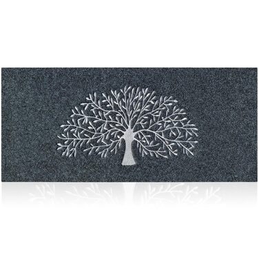 Килимок для дому Baum & Grau Tree of Life: антиковзаюча підкладка, 60x90 см, для входу, коридору, кухні