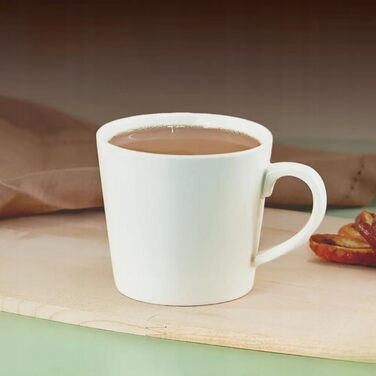 Набір чашок для чаю та кави Wilmax - 2 шт., 630 мл, порцеляна, білі