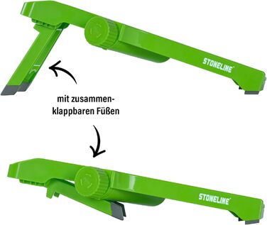 Набір для нарізки овочів STONELINE V: 9 частин для нарізки скибочками, соломкою, кубиками, спіралями. З нержавіючої сталі, з 5 насадок, овочевий слайсер, тертак, фрі-нарізач, мандоліна, кухонний овочевий слайсер (зелений, 3 шт.)