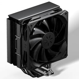 upHere Охолоджувач CPU з 4 Heatpipe, сумісний з Intel 2011/2066 (X79/X99) та AM5/AM4, 120мм вентилятор PWM