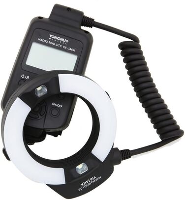 Yongnuo YN-14EX: Кільцевий спалах Makro TTL для камери