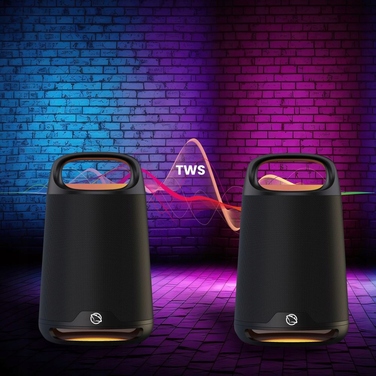 Портативна Bluetooth-колонка з мікрофоном для караоке Manta Otus 120 Вт, TWS, MP3