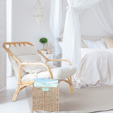 Woven Seagrass Storage Basket