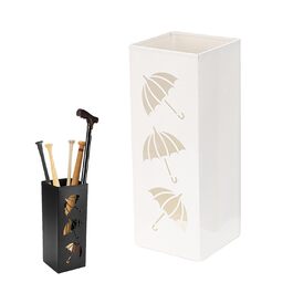 Підставка для парасоль та тростинок Sightday, металева, біла