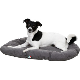 Лежанка для тварин Kerbl Lucca сіра, 80x54 см