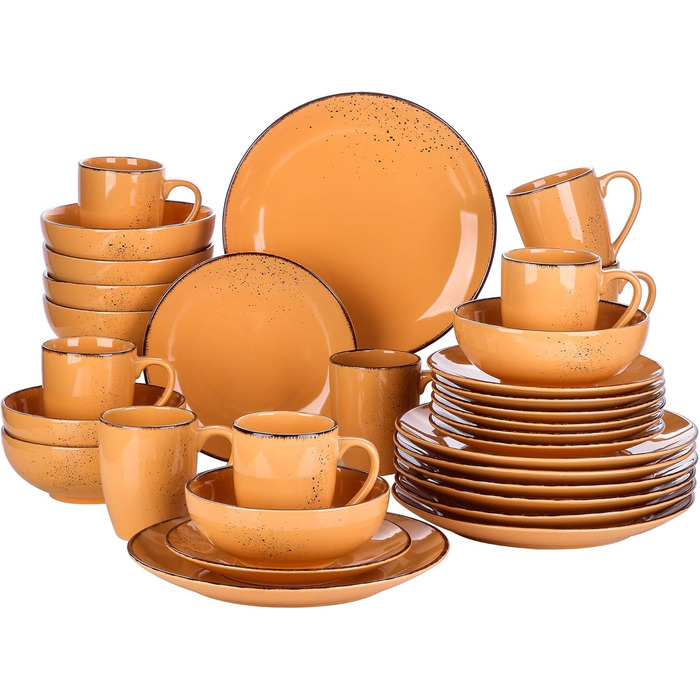 Сервіз Vancasso Serie Navia, 32 елементи, на 8 осіб, сучасний дизайн Navia-7