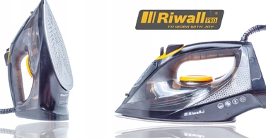 Праска RIWALL HOME PRO: вертикальна та горизонтальна праска, система Anti Calc Drip, 2200 Вт