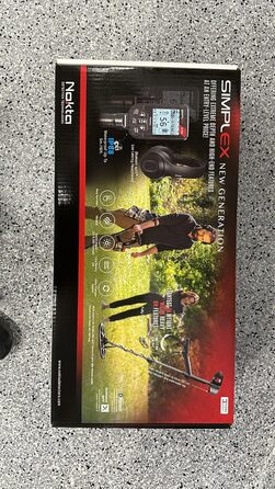 Металошукач Nokta Simplex BT (Bluetooth) водонепроникний, чорний, з котушкою 28 см