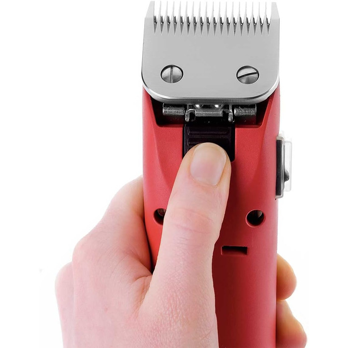 Машинка для стрижки тварин Aesculap FAV5 з набором гребінців | Стрижка собак, коней | Професійна якість | Машинка для стрижки собак та коней