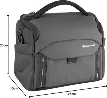 Vanguard Veo Adaptor 24M BK - Сумка для фототехніки на плече, велика, темно-сіра