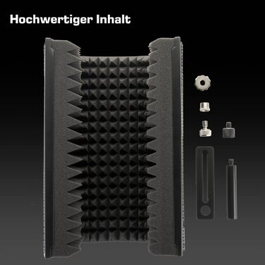 DOCKIN® MP2000: USB мікрофон-конденсатор для ПК, геймінгу, подкастів та стрімінгу. З міцним штативом, Pop-фільтр та Windscreen. Преміум якість звуку.