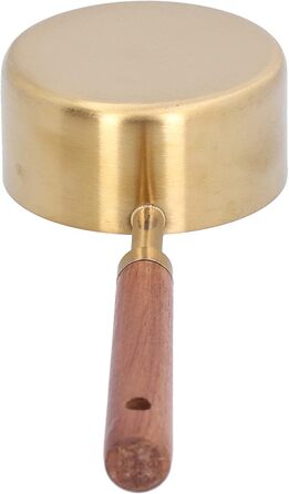 8-Piece Spoon Set with Wooden Handle - Measuring Cups for Coffee and Milk Powder