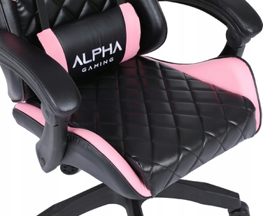 Ігрове крісло Alpha Gaming CARBON, штучна шкіра
