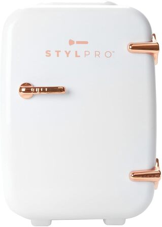 Mini-холодильник для догляду за шкірою Stylpro Mini Beauty - 4L. Ідеально для сироваток, кремів, масок та лаку для нігтів. Охолодження та нагрівання, тихий, компактний, екологічна упаковка.