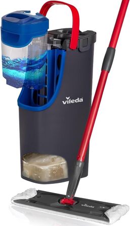 Набір для миття підлоги Vileda H2PrO: відро, мікрофібра, економія води, ергономіка