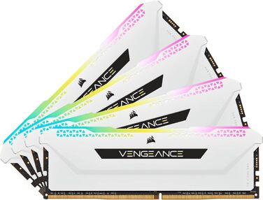 Оперативна пам'ять Corsair Vengeance RGB PRO SL 32GB (2x16GB) DDR4 3200MHz (PC4-25600) C16, 1.35V, білий колір