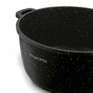 Традиційна каструля Konighoffer Pollo Black, 4,5 л