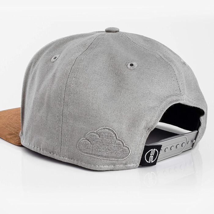 Кепка Blackskies® Pathfinder Snapback - унісекс, сіра | Бейсболка з регулюванням розміру | Преміум якість