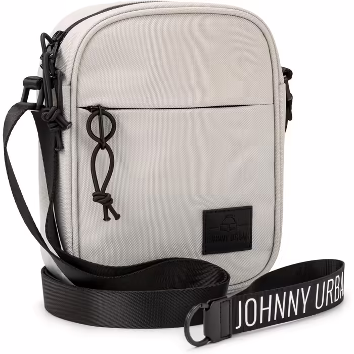 Johnny Urban Crossbody Bag Men & Women Small Beige - Luis - Small Bag to Wear Across the Body for Leisure & Vacation - Sporty Shoulder Bag - Water-Repellent (Sand)