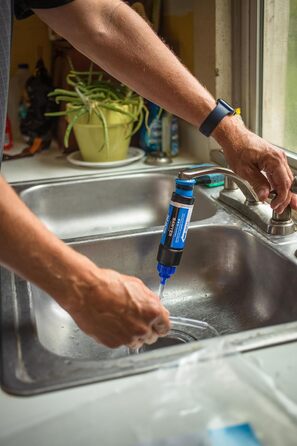 Sawyer PointONE Water Filter for Camping, Outdoor, Hiking, Backpacking, Sports, Fitness, Trekking, Caravan (SP134)