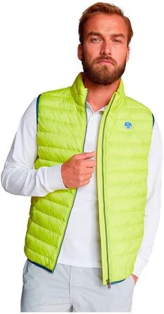 Чоловіча куртка NORTH AIL Crozet з переробленого поліестеру, вологовідштовхувальна, з регульованим капюшоном (4XL, Sulphur Spring)