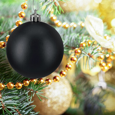 Relaxdays Set of 76 Christmas Baubles