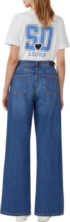 Джинси s.Oliver Suri Regular Fit High Rise Wide Leg сині (48)