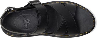 Сандалі жіночі Dr. Martens 31558001 шкіряні чорні, розмір 37-38 EU