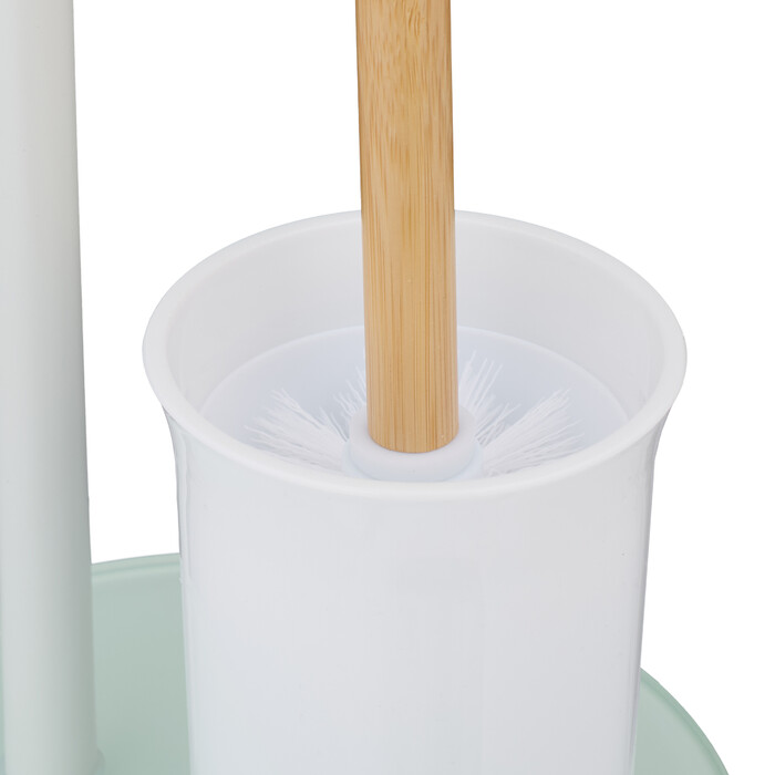 Relaxdays Toilet Set with 2 Replacement Brush Heads