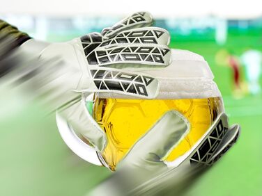 Пивний кухоль Stölzle Oberglas Fußball 0.4л, 6 шт. – Футбольний дизайн, з ручкою, міцне скло, для пива, можна мити в посудомийці