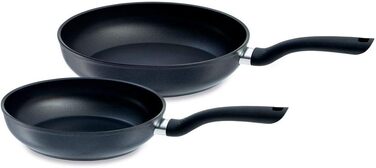 Набір сковорідок Fissler Cenit 2 шт. (24 см, 28 см), антипригарні алюмінієві, для всіх плит, індукція