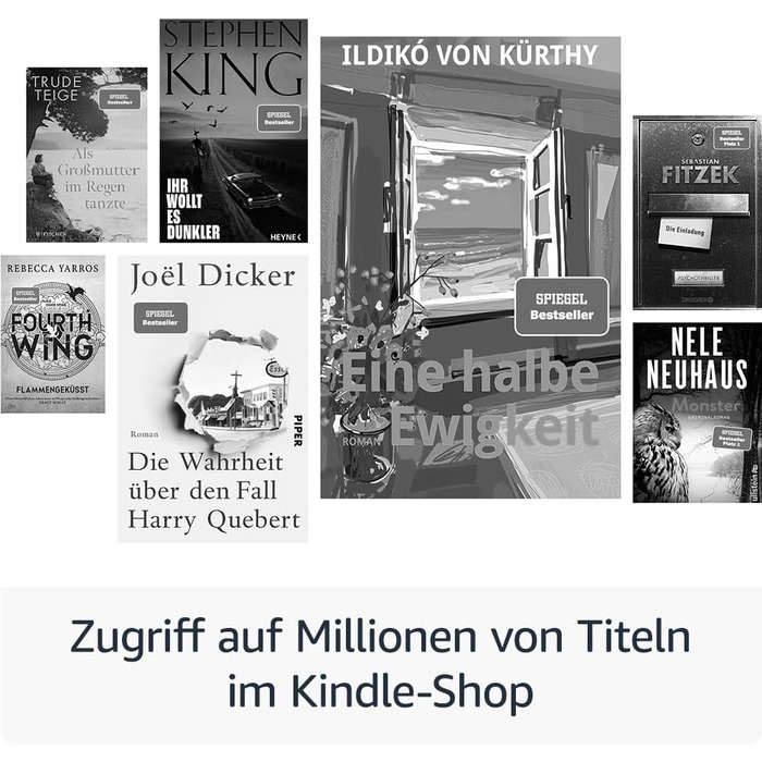 Amazon Kindle Paperwhite (16 GB) – Чорний, Відновлений, з рекламою, 7