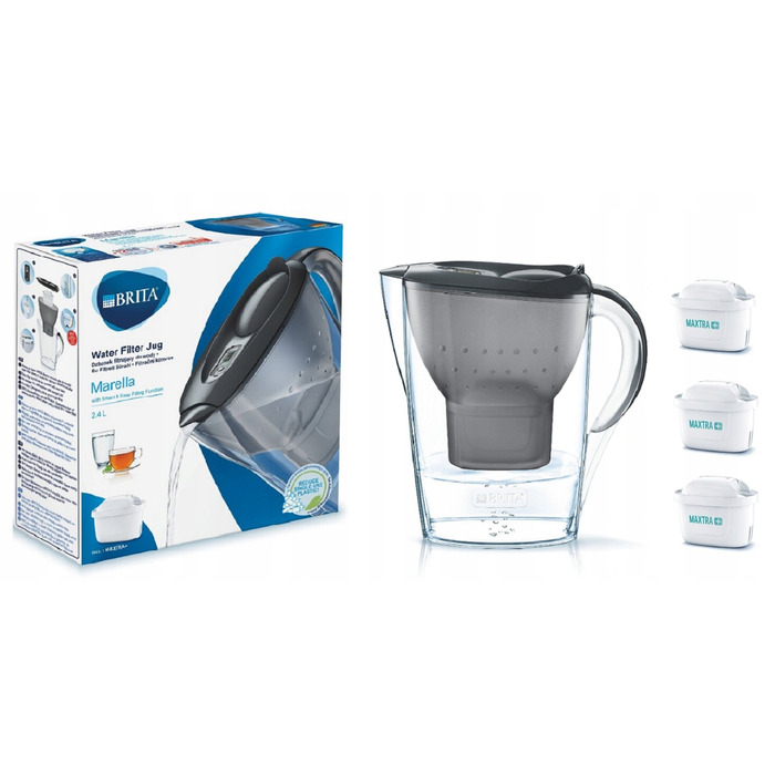 Фільтральний глечик Brita Marella, 2,4 л, прозорий