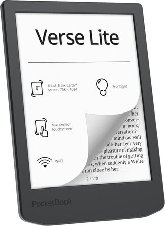 Pocketbook Verse Lite - електронна книга, eReader
