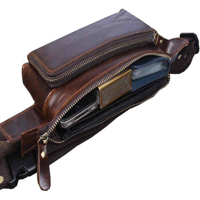 Чоловіча/Жіноча поясна сумка-крейсер для подорожей, хайкінгу, бігу. Смарт-сумка на пояс, компактна та зручна.